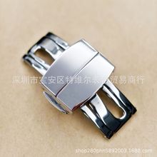 代用百达非丽手表扣PP手雷款折叠扣蝴蝶扣304精钢配件表扣1618mm