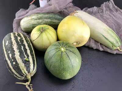 山东新鲜农家现摘现发【六拼瓜】4.5斤甜瓜新鲜酥脆香瓜 当季水果|ms