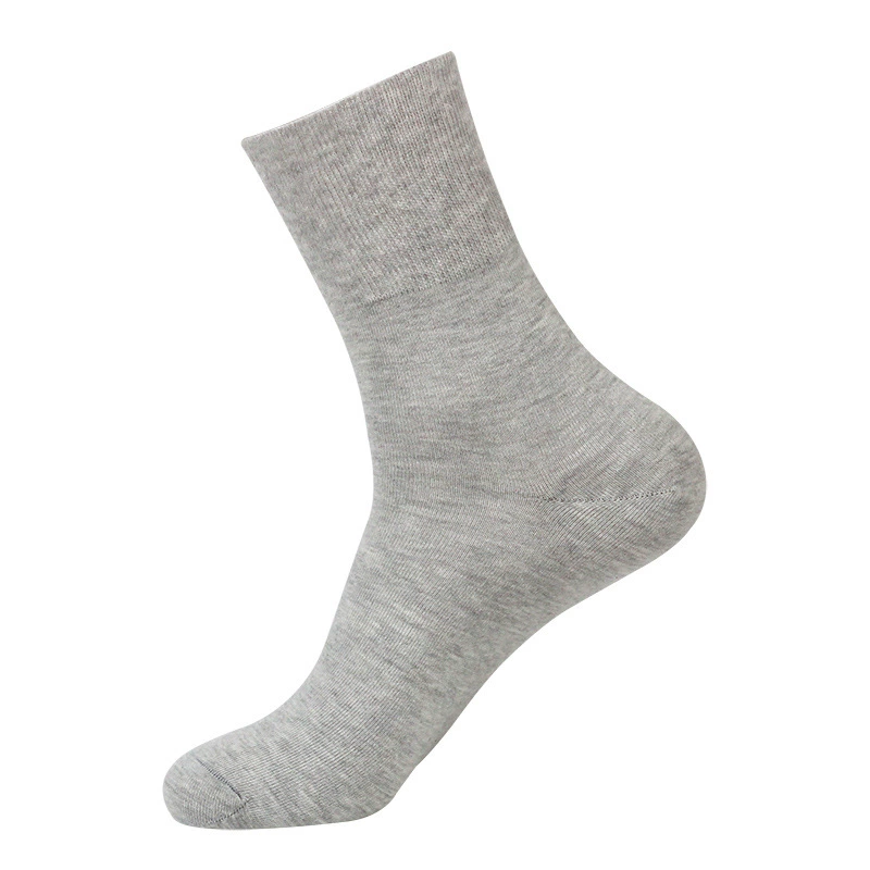 Extra large big socks, plus size, loose fit, for middle age, mid-length