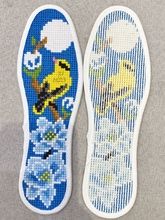 十字绣鞋垫成品绣好纯人手工绣好加厚新款不粘脚吸汗防后跑结婚男