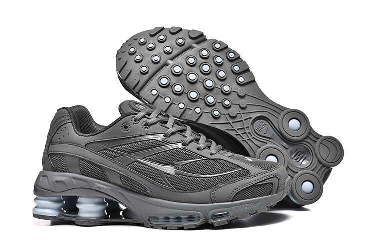 GETU男鞋SHOX网面tl Spring column shoes透气运动全掌弹簧柱子鞋|undefined