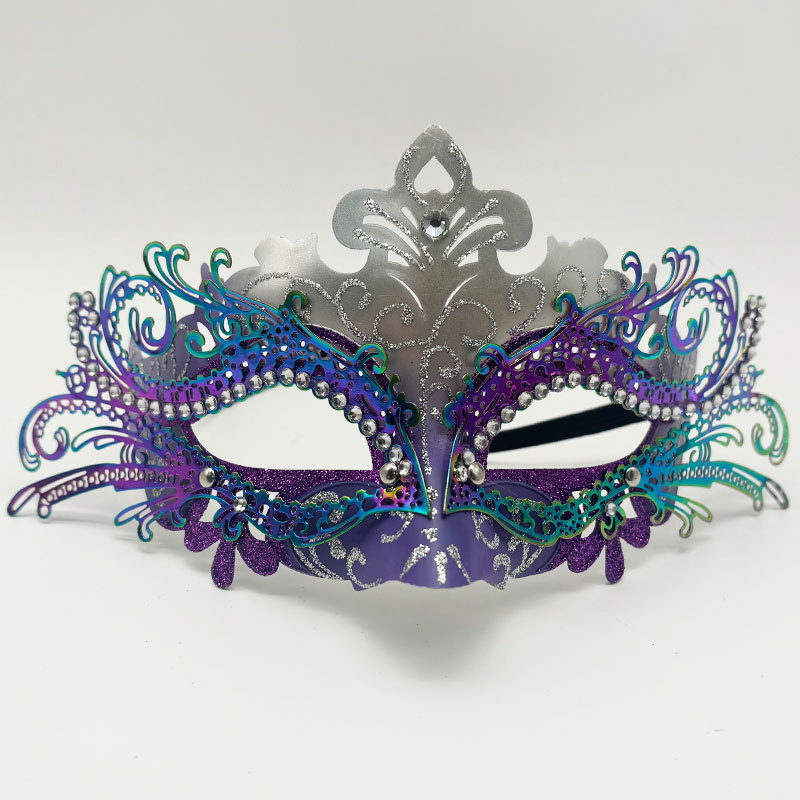 다이아몬드 피닉스 꼬리-실버 보라색 화려한