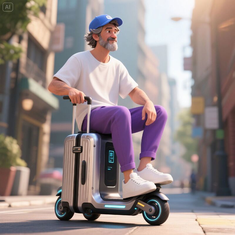 外国貿易 20inch スマート電動サイクリングスーツケーストロリーケース多機能電動スーツケースプルギフト電動搭乗スーツケース|undefined