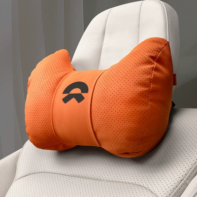 Headrest Headrest, Waist Support, Neck - horn-style-love-horse-orange-weilai-headrest-set