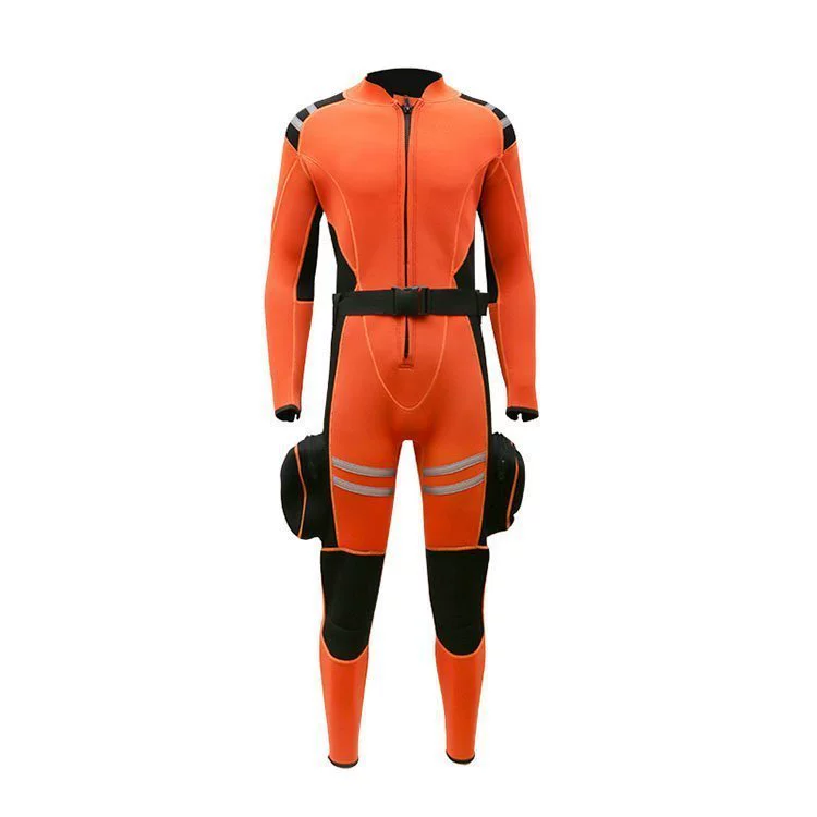 Водный спасательный костюм для мокрого спасения, прочный, устойчивый к холоду, теплый спасательный костюм, защитный костюм для водного спасения