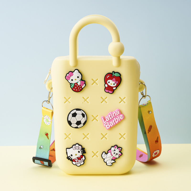 베이지색 6개입, 캐릭터 랜덤 2종 (지퍼형)