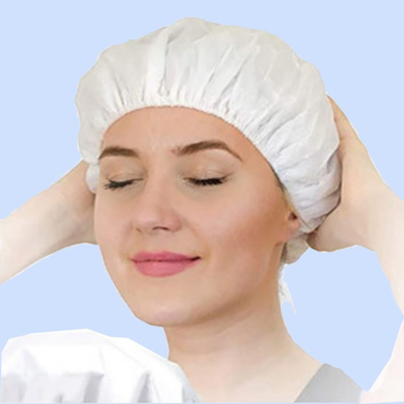 Artículos de fábrica confinamiento gorro de lavado de cabello desechable limpieza en seco artefacto madres maternas ancianos calefacción gorro de ducha