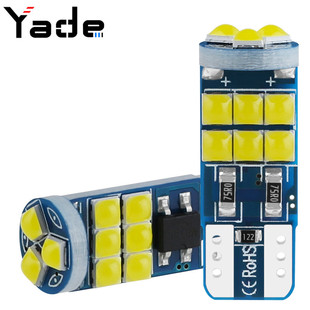 Car led width indicator light t10 3030 15smd W5W highlight reading light trunk indoor light