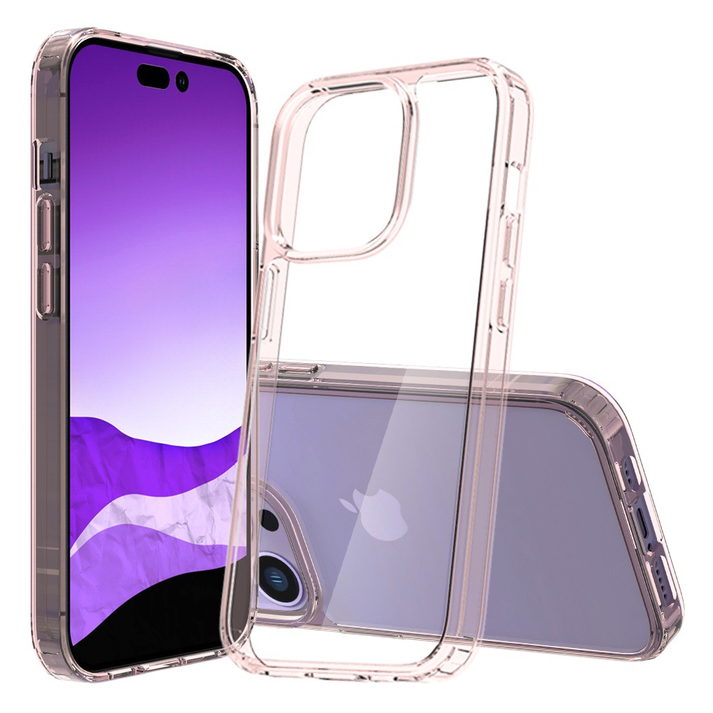 Disponible en stock, iPhone16plus, carcasa transparente para teléfono móvil dos en uno, estela de cubierta de Apple 2.0, material antiarañazos de espesor