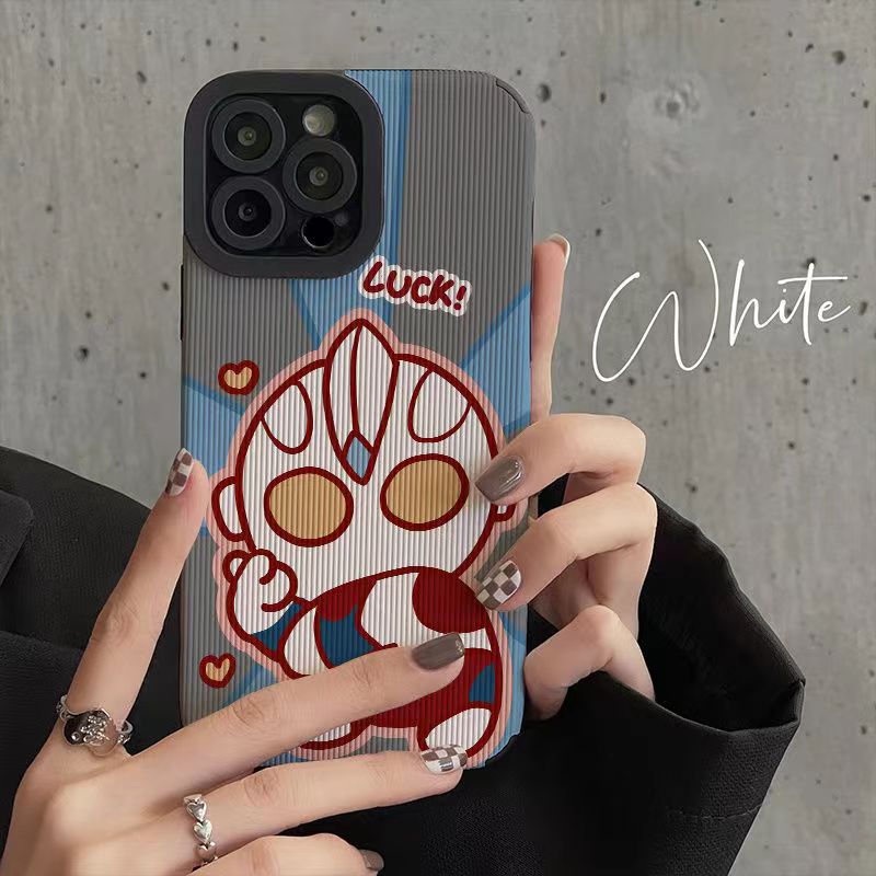 Suitable Samsung A71 phone niche high-end toothpick pattern A53 A32 cute protective case for women_voghion.com