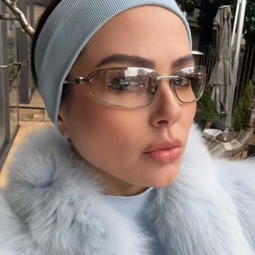 Y2K High-end European and American Concave Shape 2025 New Model Sunglasses Retro Sun Glasses for Women 