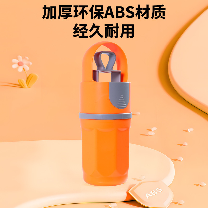 跨境爆款遛狗宠物便携式外出捡屎自带拾便袋宠物狗狗拾便器|undefined
