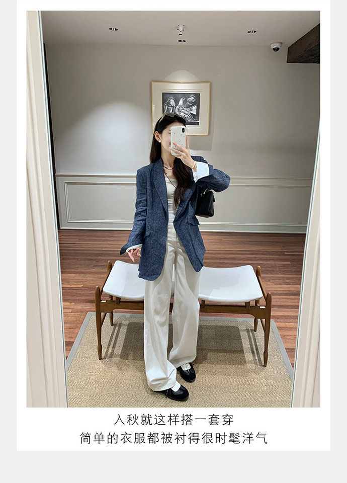 Giày sneaker nữ da bò phối màu mũi tròn dây buộc tăng chiều cao — Màu trắng nhạt, màu sô cô la, màu vàng, màu đen chi tiết 26
