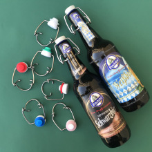 德国猛士啤酒拉环铁丝扣不锈钢卡扣盖摇摆盖可定制颜色尺寸秋千盖