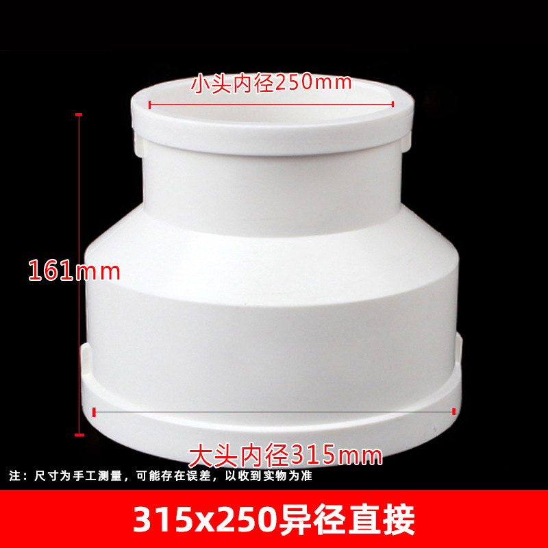 Cabeza concéntrica estándar nacional 315*250 (12 piezas/caja)