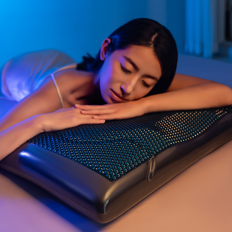 Almohada fresca de verano, núcleo de almohada, corazón del océano, almohada de gel de aguas profundas, almohada para el cuello, dormitorio, hogar rectangular de un solo paquete