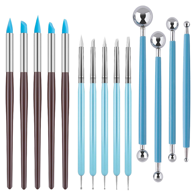 14개 세트(블루 실리콘 펜 + 스카이블루 도트 다이아몬드 실리콘 펜 + 블루 알약 스틱)