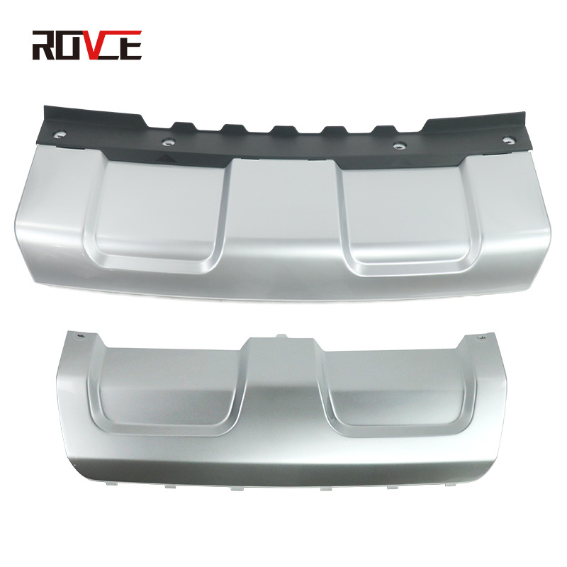 Aplicable a 2014-2017 Range Rover deportes delantero remolque cubierta trasera parachoques cubierta inferior guardia placa TRIM