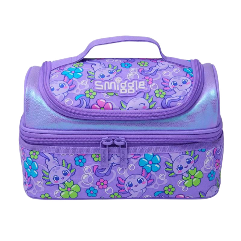 Australia Smiggle paquete de comidas de doble capa para estudiantes de primaria y secundaria paquete de almuerzo para niños paquete de almuerzo para estudiantes bolsa de almacenamiento de paquetes de hielo para el bento