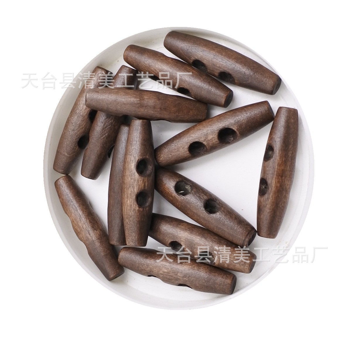 50mm café oscuro color/marrón claro marrón Oliva grande hebilla abrigo botón cuerno botón madera botón 50 piezas un paquete