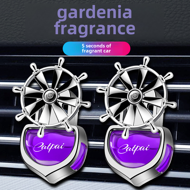 Perfume para coche con salida de aire para coche, nuevo timonel, aromaterapia, accesorios creativos para coche, perfume Yifan con salida de aire suave_voghion.com
