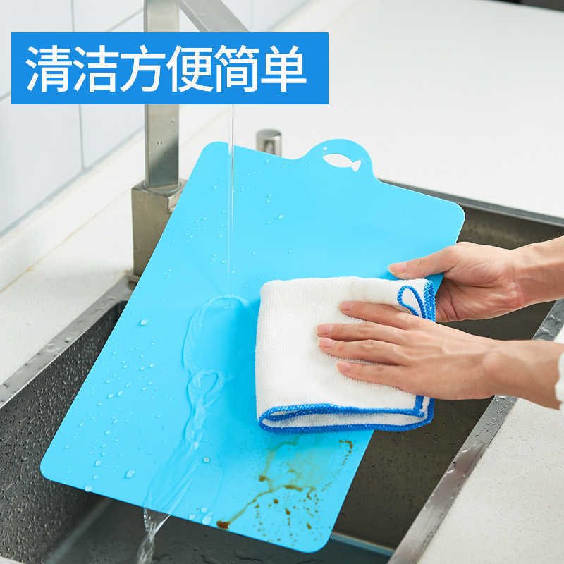 日本製フルーツカッティングまな板、超薄型、曲げ可能なプラスチックまな板、防カビ、抗菌、食品グレードのまな板、家庭用およびパネル|undefined