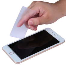 0.1mm塑料拆机卡片 曲面分离拆屏名片撬片屏幕 手机维修 拆框工具