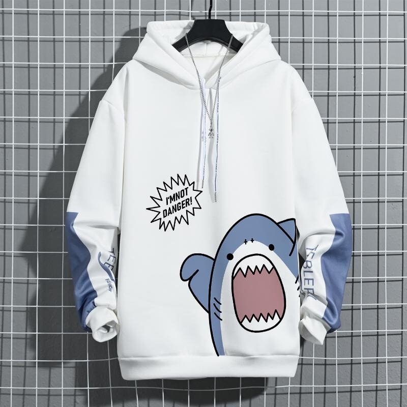 Men's thin, hooded sweatshirt, suitable for spring and autumn, Korean style, trendy, loose-fitting, casual pullover hoodie, perfect for middle school students Men's thin, hooded sweatshirt, suitable for spring and autumn, Korean style, trendy, loose-fitting, casual pullover hoodie, perfect for middle school students