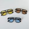 Multicoloured advanced sunglasses, high-quality style, Korean style, fitted