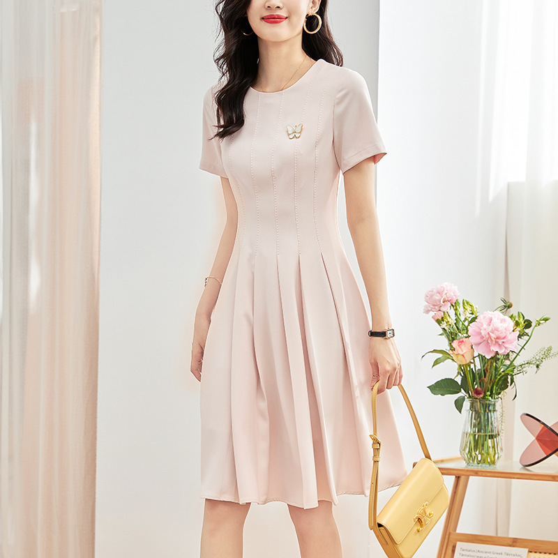 Đầm suông nữ midi mùa hè — 2403406 - Hạnh chi tiết 1