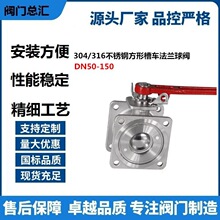 寸球阀法兰304方形球阀方形洒水车槽车手自不锈钢/3一体厂家直销