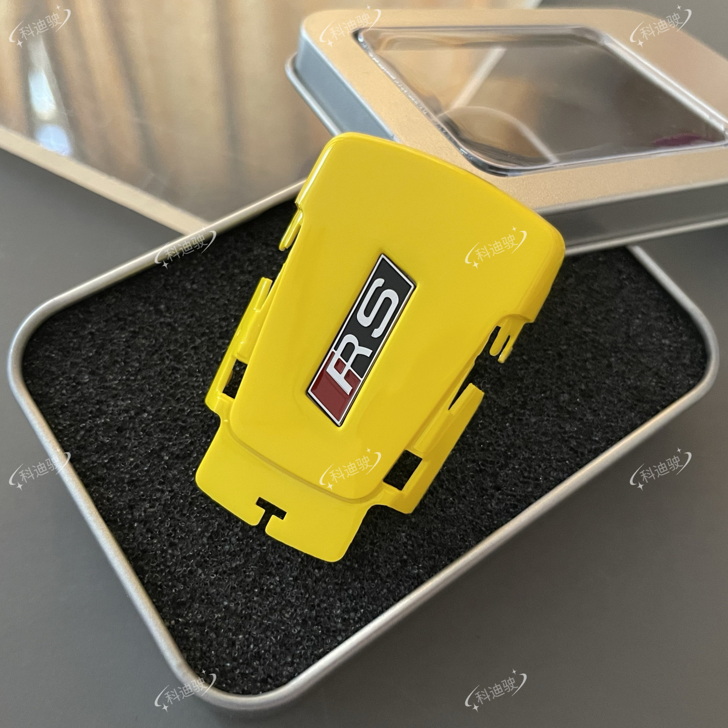 New Audi A4L A5 Q5L Q7 Tt Original Key Upgrade Rs S Key Piano Black Red White Back Cover Shell