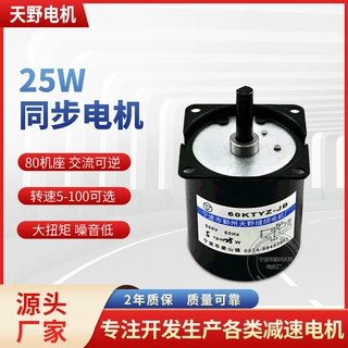 同步电机 3BKTYZ 出轴定制 减速马达 烧烤炉电机永磁同步电动机