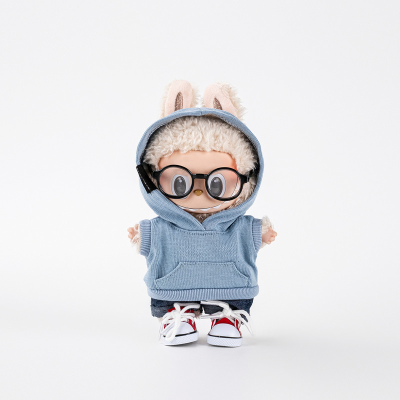 Hooded Sweatshirt Series Suit Suitable for Labubu Labubu Doll Clothes 17cm Vinyl Doll Peripherals Only Clothes