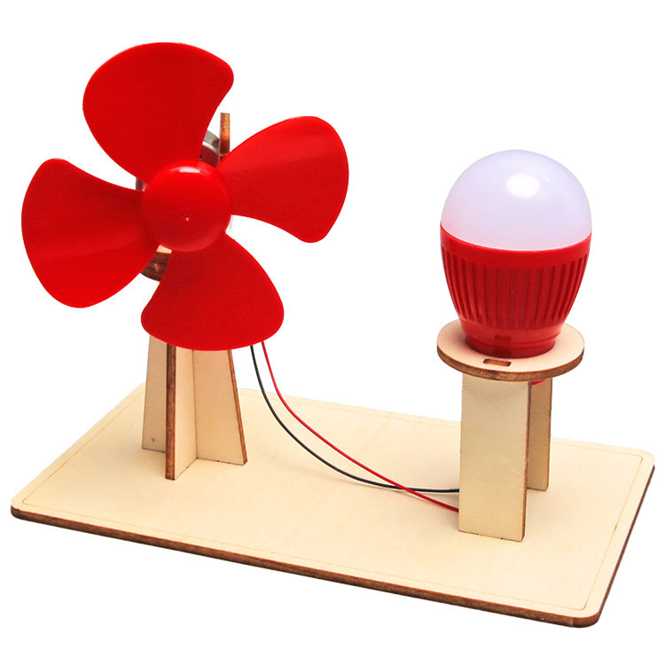 科学実験創客手揺発電diy手作り材料包科技小制作幼稚園祝日プレゼント|undefined