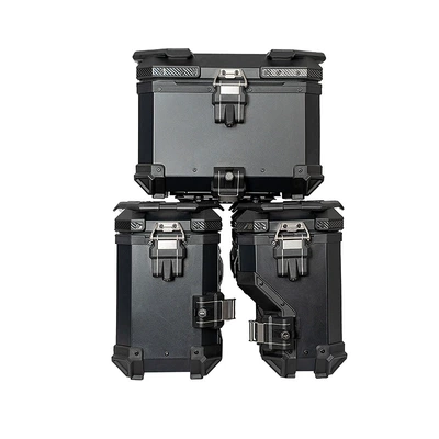 Motorcycle trunk, MJWBM Lock 45L55L38L Quick-release