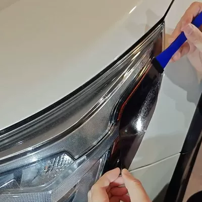 8 Years Warranty, Car headlight protective film