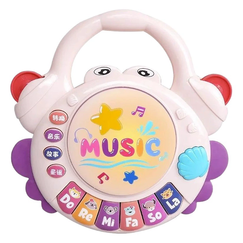 Детский ручной барабан Игрушка Детский Музыкальный барабан 6 Раннее образование Образовательные дети От 0 до 1 года 6 месяцев старше 3