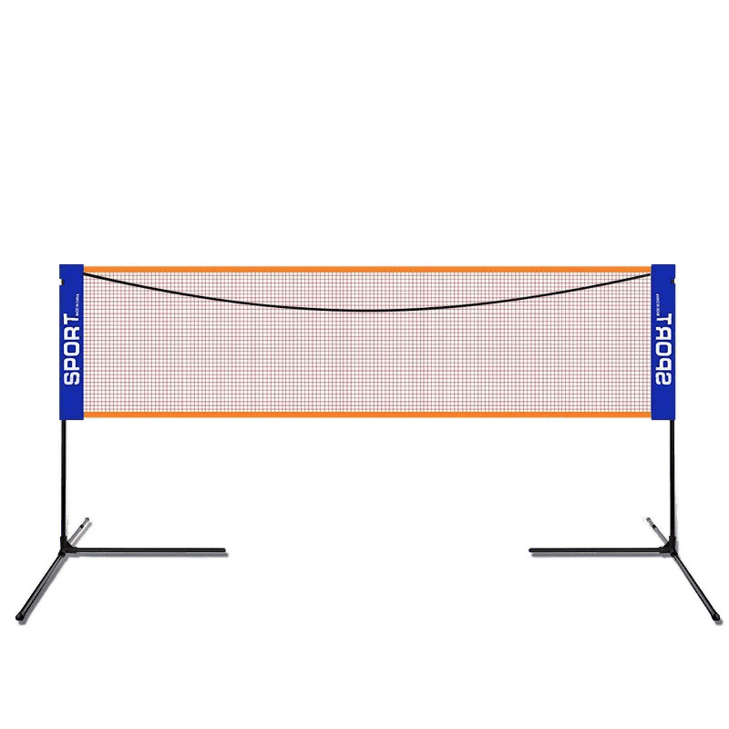 rack de red de bádminton portátil doméstico indoor y outdoor competencia profesional red estándar plegable móvil bloqueo rack