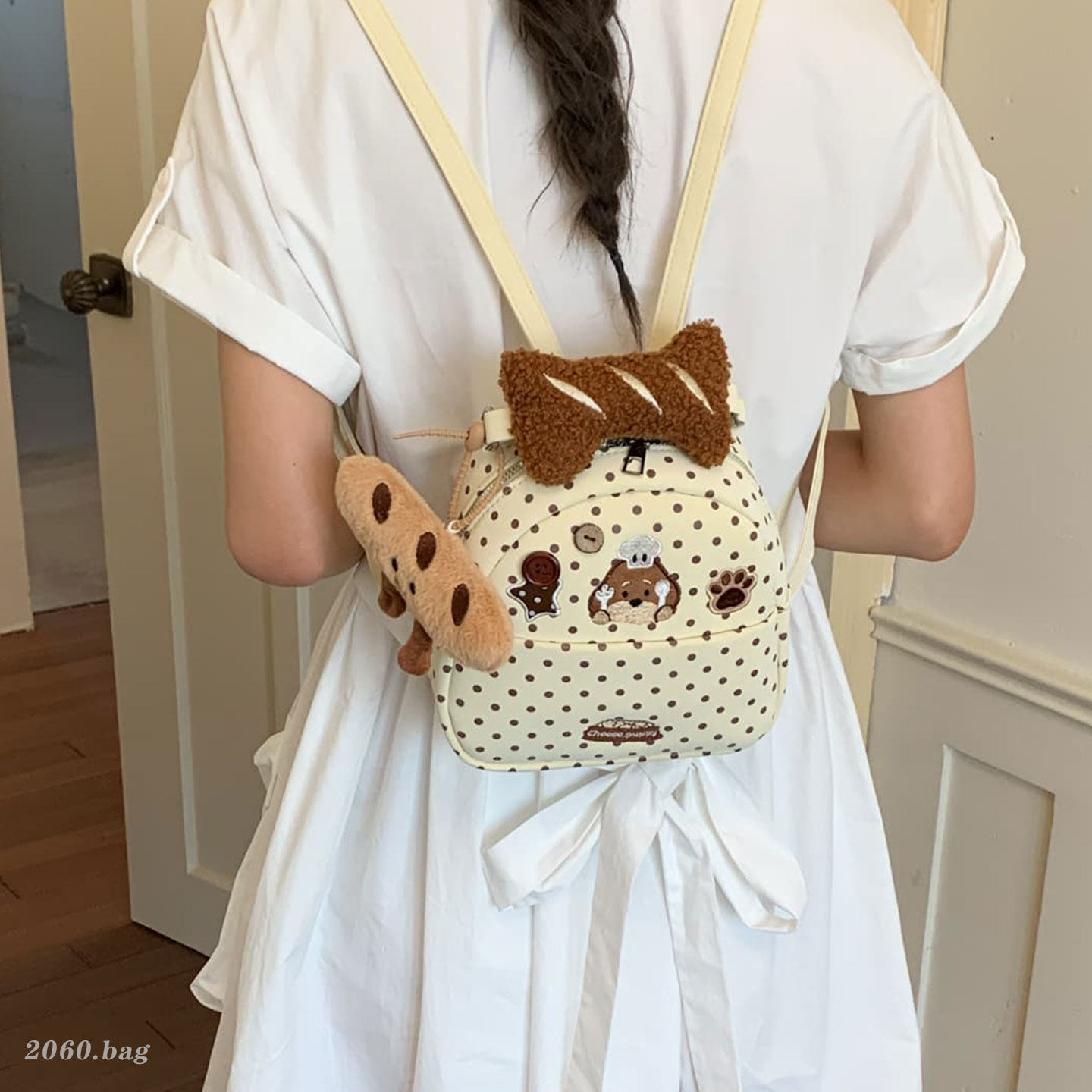 Nueva bolsa de mujer universal, bolsos de mujer, mochila, mochila encantadora, mini mochila de mujer coreana, verano 2026