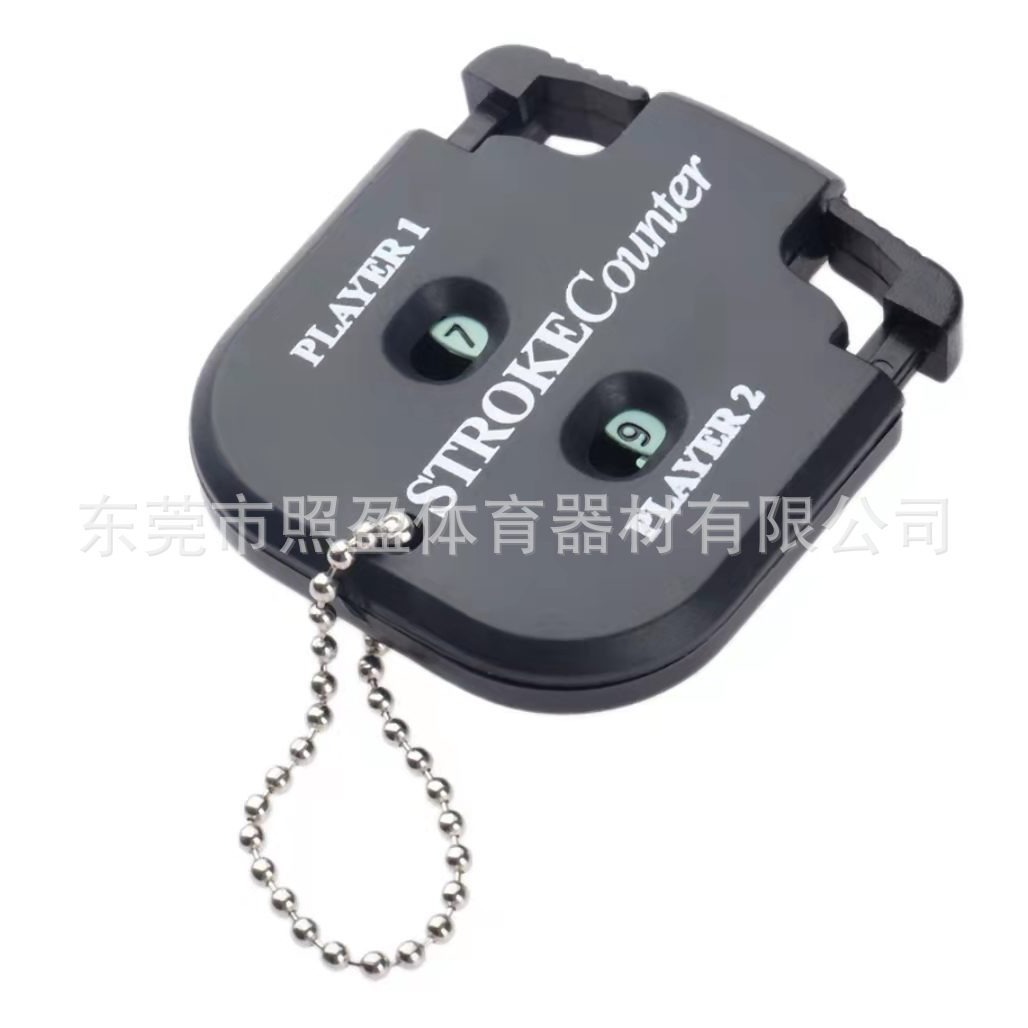 Fabricante de golf de dos ruedas Dispositivo de puntuación manual contador cuadrado Dispositivo de puntuación para el golf