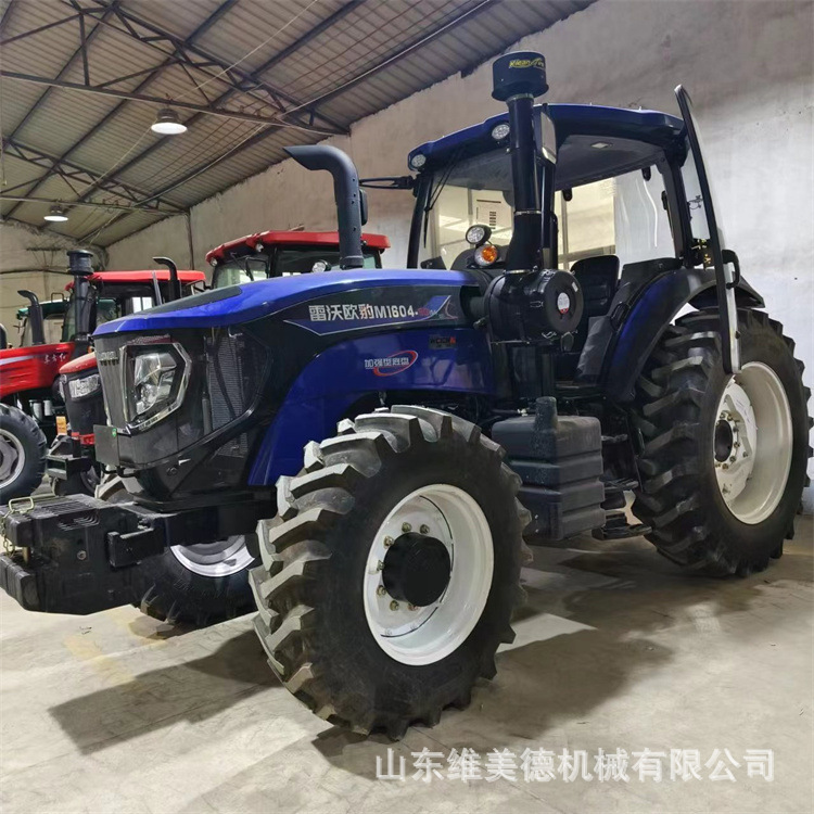 跨境出口雷沃1604-5G大马力拖拉机 农用四驱开荒犁地机 TC大桥