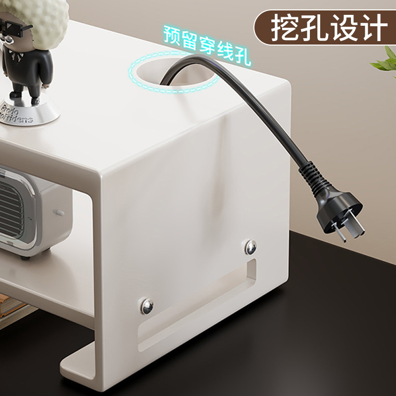 台式电脑增高架家用办公桌面免安装铁艺置物架显示屏底座金属支架|undefined