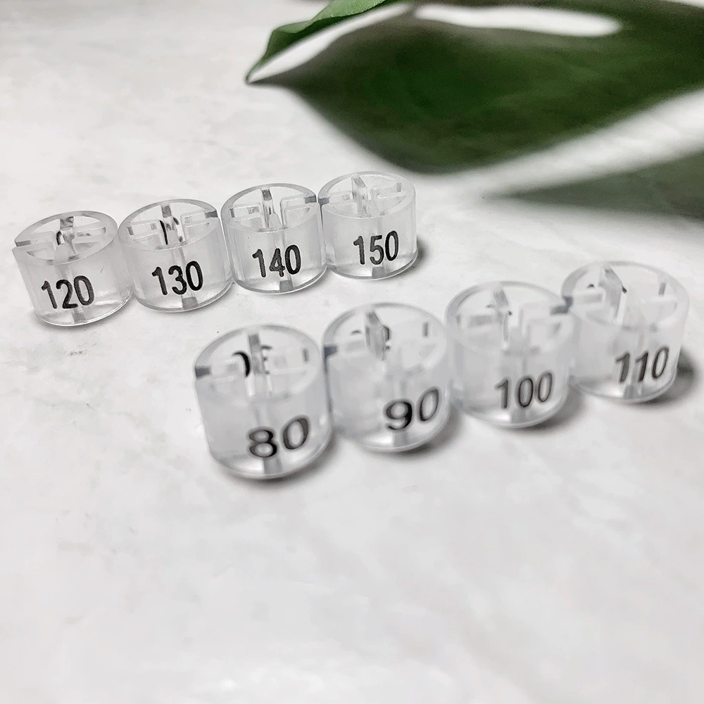 Прозрачный размер пряжки, детская одежда, Заводская прямая Съемная круглая двусторонняя печать, размер круг