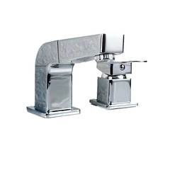 Wholesale bathroom cabinet 45-degree angle pull-out faucet sink with multi-hole wall-mounted set combo three-piece set switch down