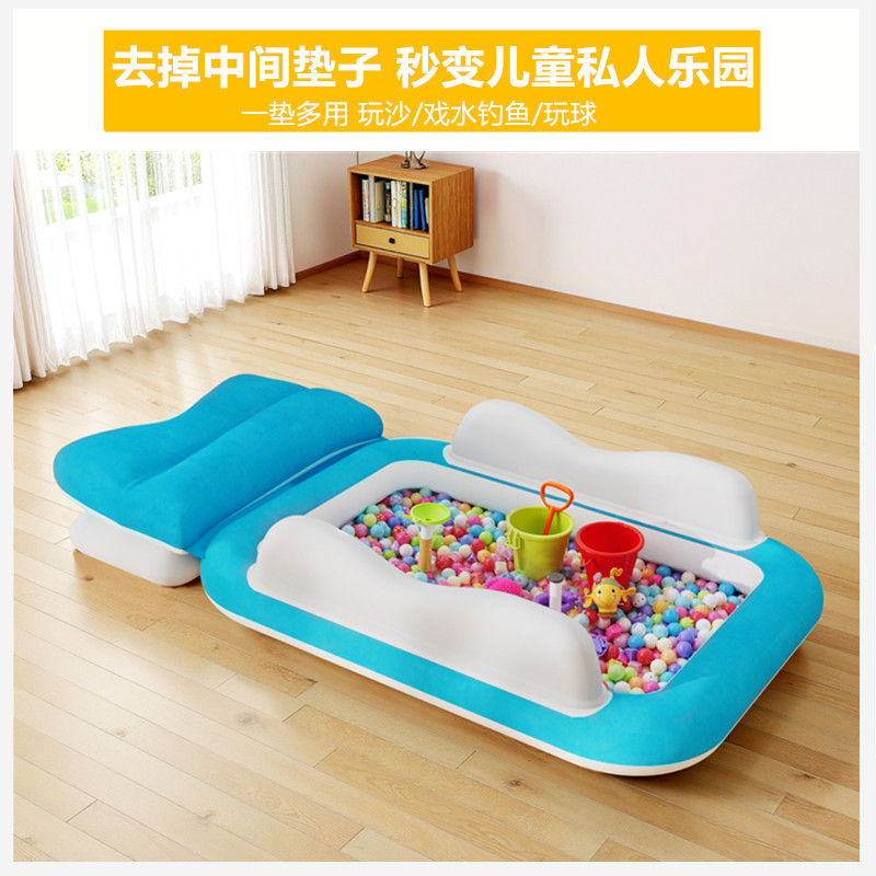 Children's Travel Bed, High-Speed Rail Sleeping Gadget, Portable Airplane Bed, Inflatable Mattress for Long-Distance Trains and Vehicles