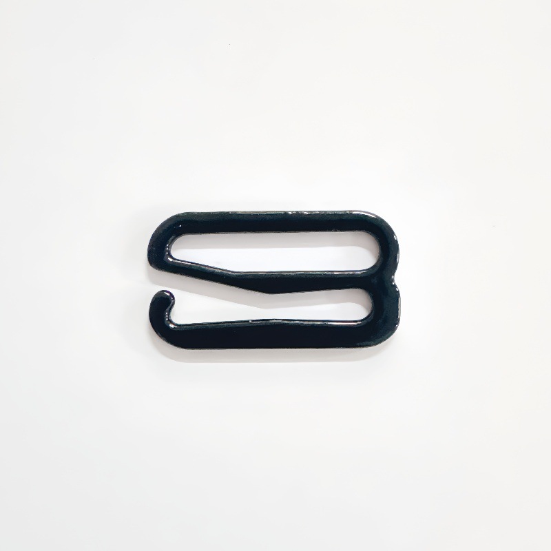 Botón de ropa interior de metal en stock, aleación de zinc de plástico, sujetador redondo en forma de octeto y nueve, botón de ajuste de cintura de hombro.