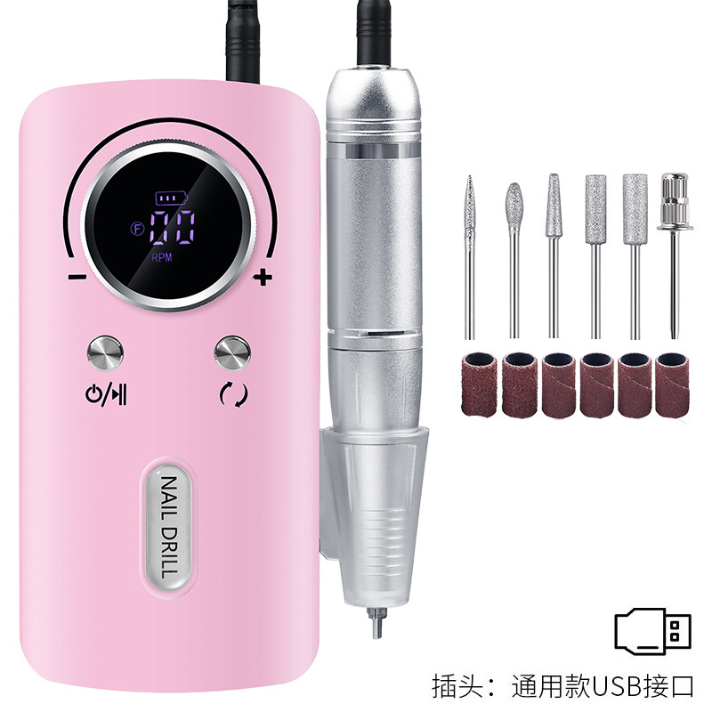 Máquina pulidora de uñas máquina de pulir portátil de alta velocidad eliminación de uñas profesional removedor de esmalte de uñas inteligente piel muerta máquina de belleza de uñas