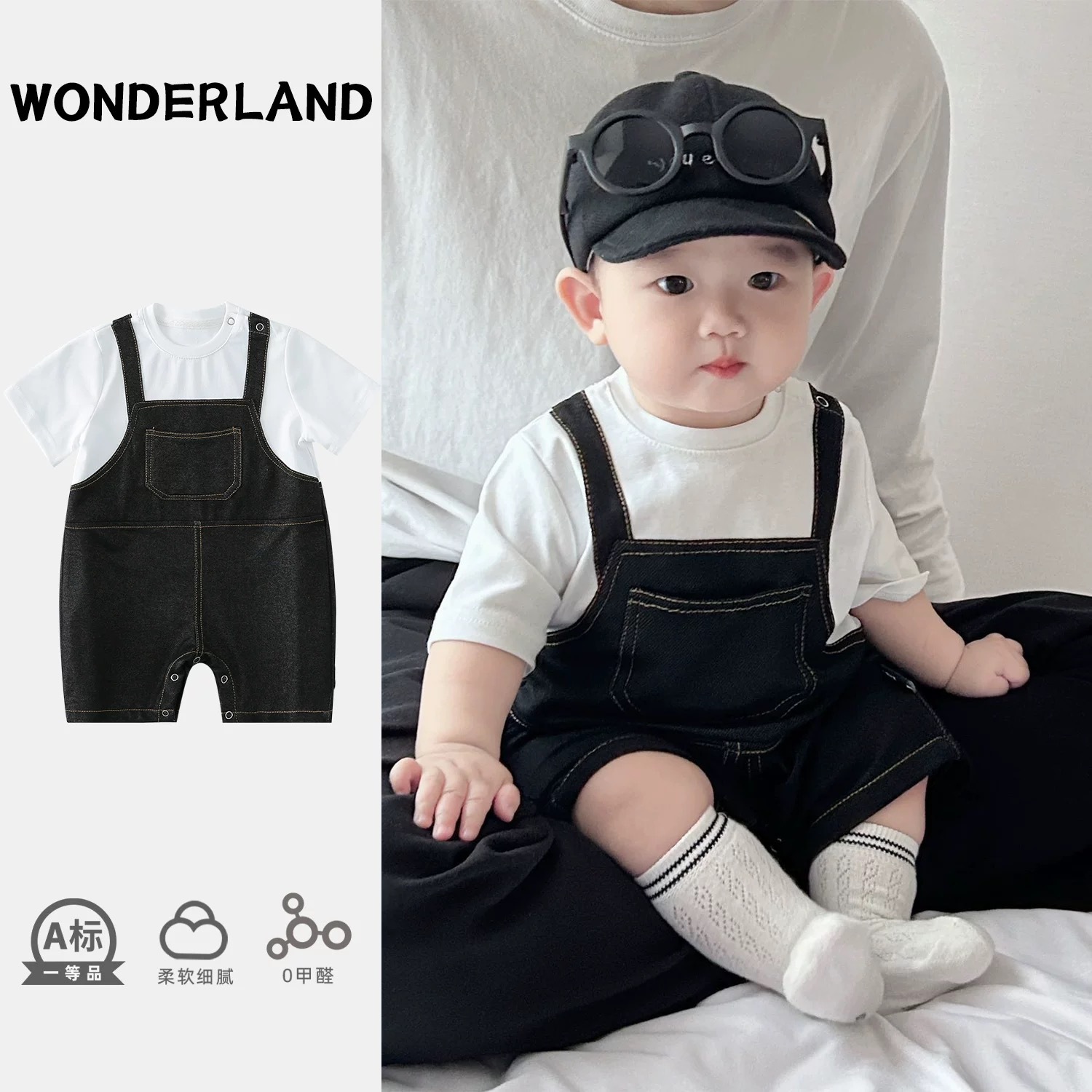 Newborn Baby Clothes, Summer Denim Rompers, Baby Boy Jumpsuits, Summer Super Cute Baby Outing Clothes, Summer Styles