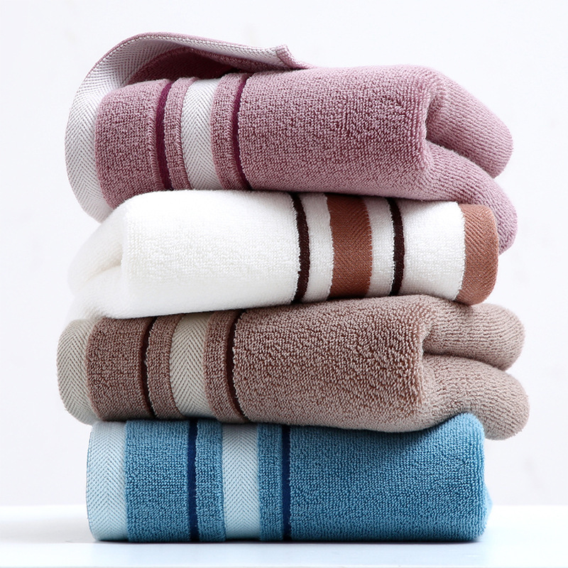 Pure cotton towel household men's and women's thick soft plain color super company gift cotton face towel factory wholesale Pure cotton towel household men's and women's thick soft plain color super company gift cotton face towel factory wholesale